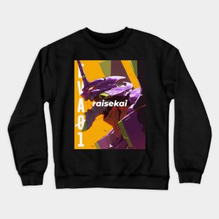 Futuristic Cyborg by Raisekai Crewneck Sweatshirt